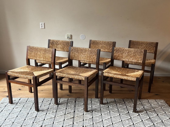 Image 1 of X6 Spectrum SE82 Esszimmerstühle entworfen von Martin Visser