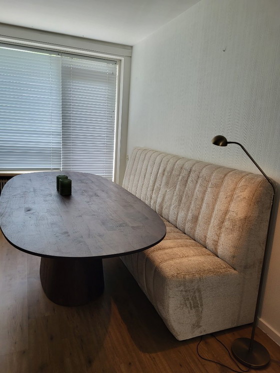 Image 1 of Dining table with dining table bench