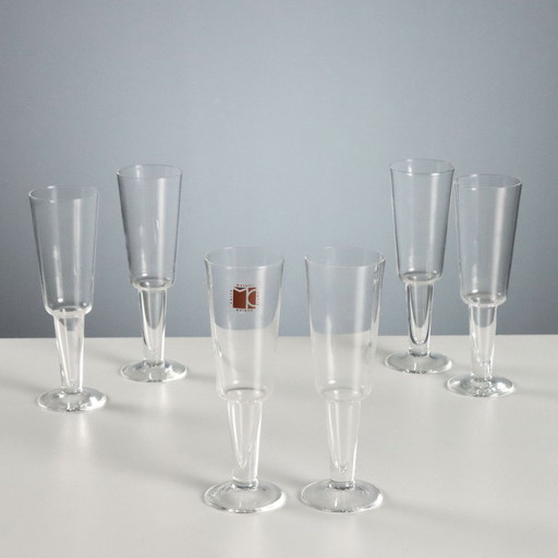 Sei Bicchieri Carlo Moretti Murano – glazen karaffen, Murano Glass