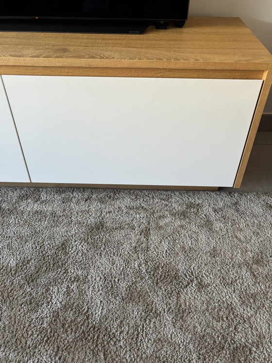 Mueble para TV con chapa de roble – Merk onbekend, Muebles TV, Wood (photo 5 of 10)