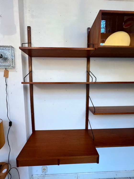 Image 1 of Sistema a parete vintage Poul Cadovius Royal System in teak, anni '60