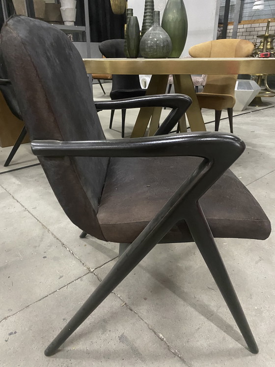 Image 1 of Stühle in 2 Farben Haut, Retro, Büro, Esszimmer.