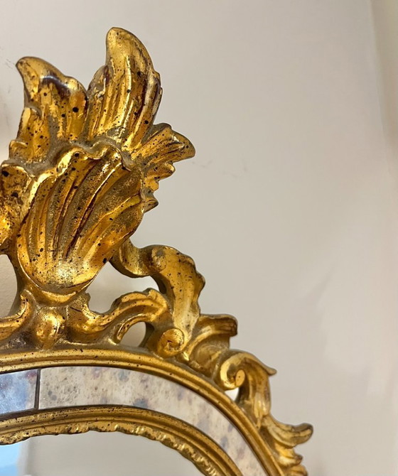 Image 1 of Luxury crest mirror DeKnudt 104x61cm