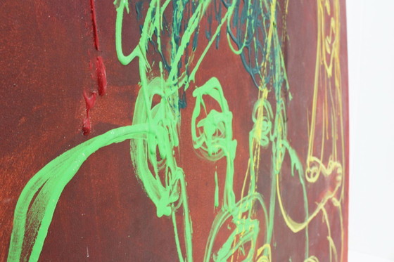 Image 1 of Gran pintura figurativa abstracta, 195 × 144 cm