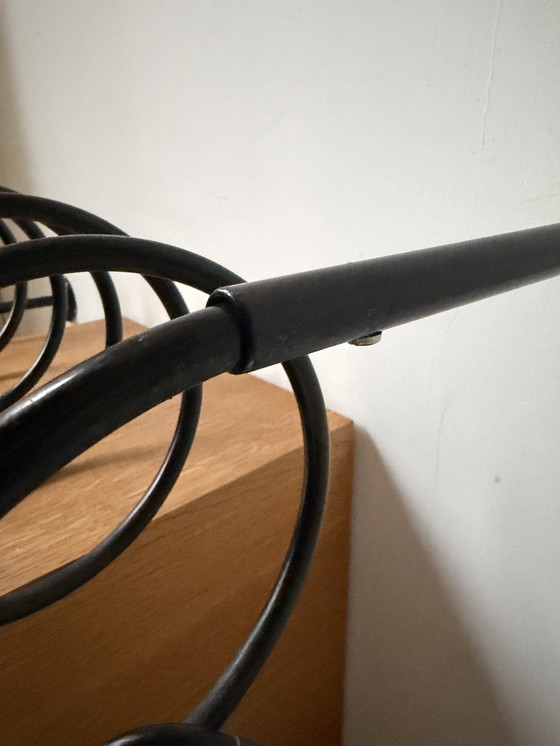 Image 1 of Vintage spiraalvormige kapstok uit de jaren 80