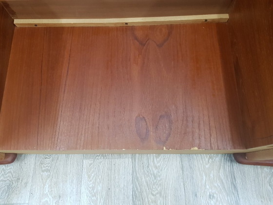 Image 1 of Bureau en teck, conçu par Svend Aage Madsen pour H.P. Hansen, Danemark, années 1960