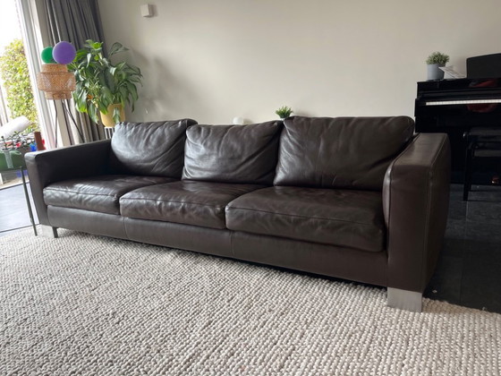 Image 1 of Molinari Ledersofa, 4-Sitzer