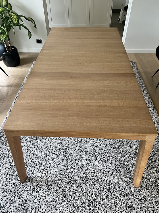 Image 1 of Team7 - Verlengbare Eikenhouten eettafel