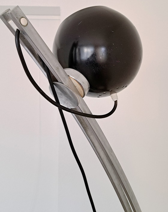 Image 1 of Retro Vintage Floor Standing Ball Lamp, Space Age!