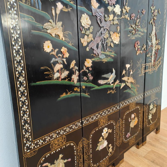 Image 1 of Paravento antico cinese, stile cineseria