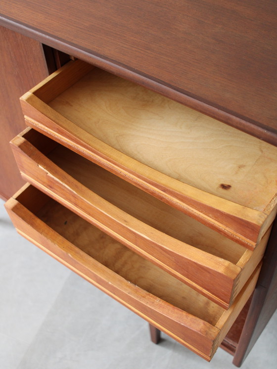 Image 1 of Vintage Deens highboard in teak 
