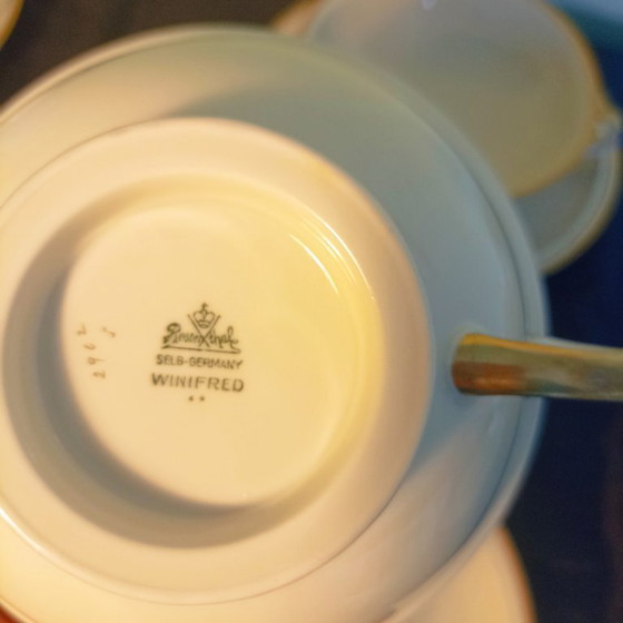 Image 1 of Tasses à soupe Rosenthal Winifred - État neuf (1941)