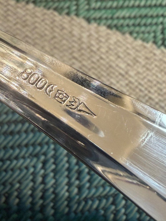 Original BSF Besteck-Set Englisch Chippendale – 156 Teile – 800er Silber – Top Zustand (photo 8 of 12)