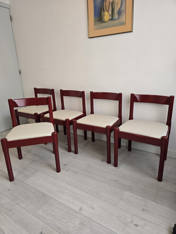 Image 1 of 5 × cassina stoelen door vico megistretti