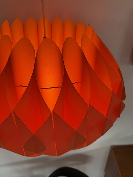 Image 1 of Vintage XL butterfly pendant lamp ‘60