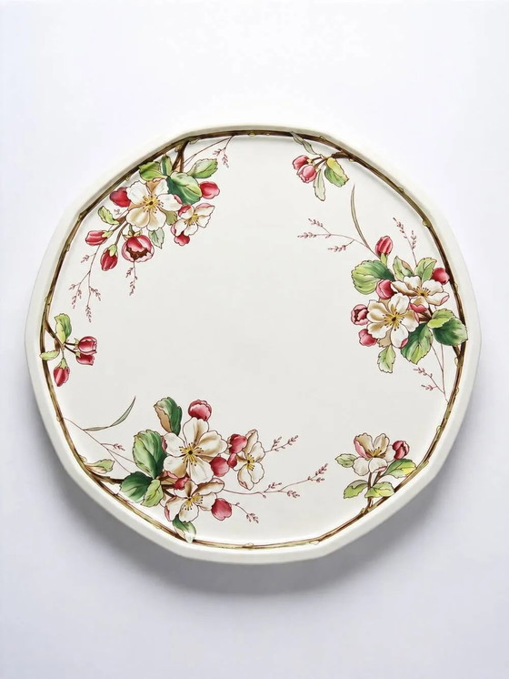 Grande piatto da torta Villeroy & Boch Portobello vintage anni '80-'2000 – Stoviglie, Porcellana (photo 2 of 16)