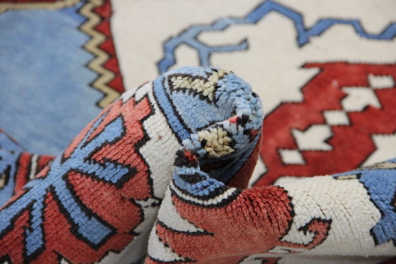 Image 1 of Hand-knotted Kars Kazak rug 270x205cm