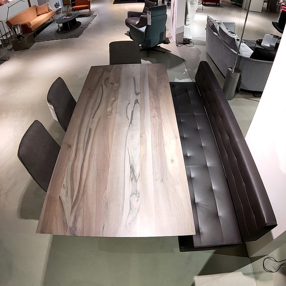 Image 1 of Rolf Benz Linear dining table - 220x98 (set of 3 dining chairs and dining bench)