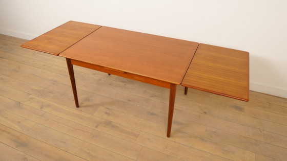 Image 1 of Vintage dining table | teak | Extendable | 130 cm