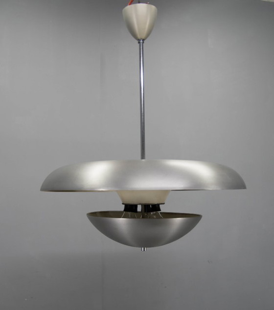 Image 1 of Lustre Bauhaus de Franta Anyz pour Napako, étiqueté, années 1940