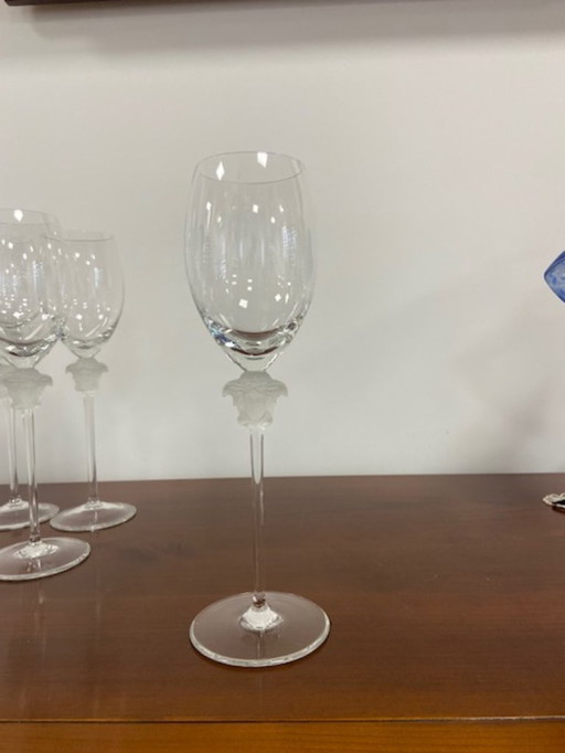 6 bicchieri Versace Medusa Lumière