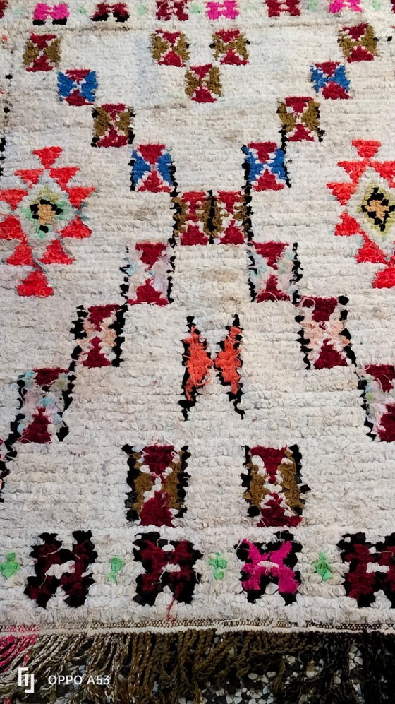 Image 1 of Handgeknoopt Berber kleed wol 144x98cm