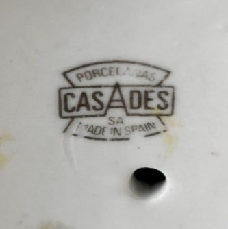 Image 1 of Vintage mid-century Spanish Casades snowy owl figurine porcelain 1970s