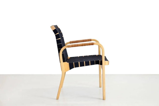 Alvar Aalto model 45 chair for Artek 1970s – fauteuils, Wood, Rattan, Scandinavian (photo 2 of 8)