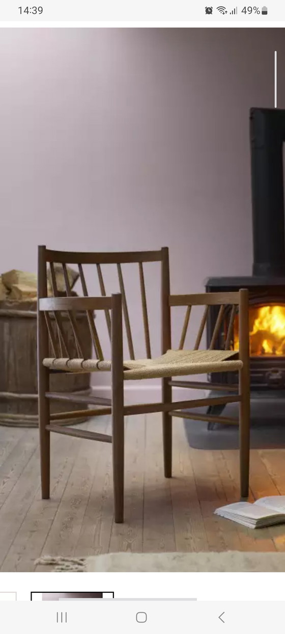 Image 1 of FDB MøblerJ81 Dining room chair smoked oak natural