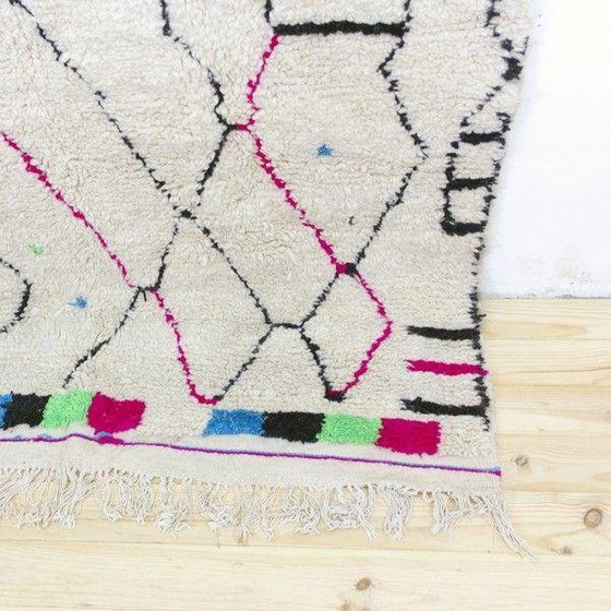 Image 1 of Marokkaanse Wollen Tribale Deken