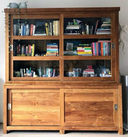 Armoire à pharmacie en bois de teck
