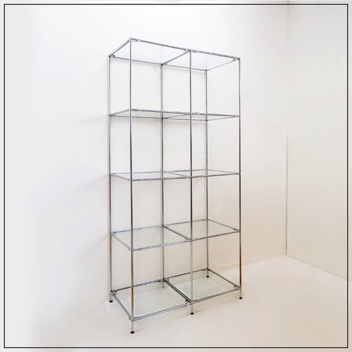 Abstracta" wall shelf / room divider by Poul Cadovius - 1960s