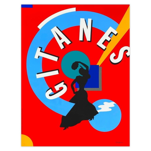 GITANES - HOMMAGE À MAX PONTY David Tartakover Póster 1991