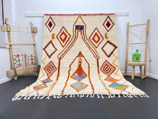 Marokkaans tapijt 300x200cm Boujad gepersonaliseerd: abstract Berber tapijt