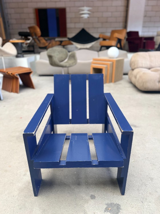 Vintage Crate chair By Gerrit Rietveld (stock: 4) – Armchairs, Wood, Modern (photo 7 of 22)