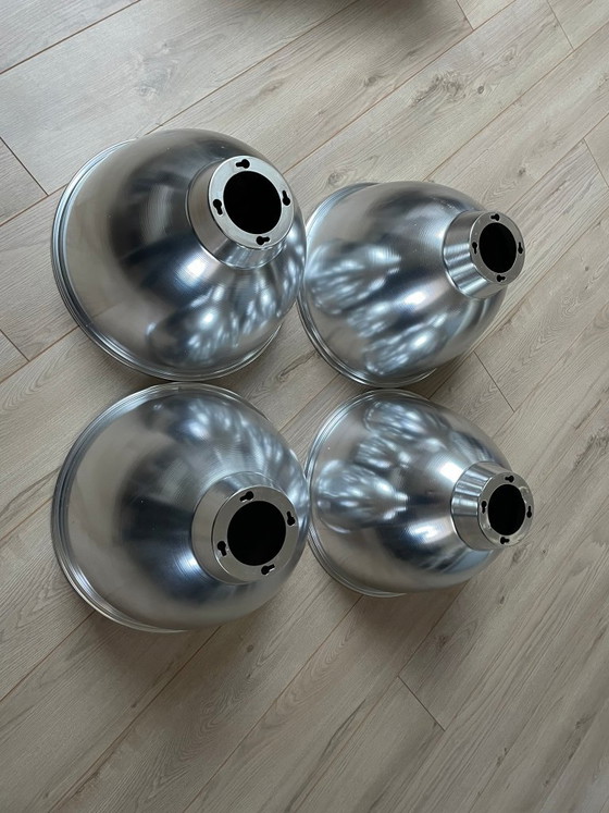 Ansorg Industriële Hanglampen (4x) – Aluminium (photo 3 of 14)