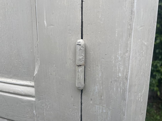Image 1 of Tall Narrow Kitchen Cupboard Serving Cabinet Display Cabinet 260 cm. French