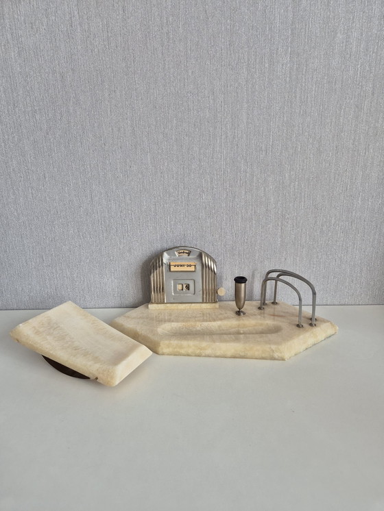 Image 1 of Set di scrittura in marmo