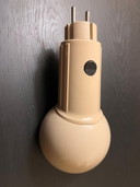 Stylish Bendt Hansen plug-in lamp – Cream color – Timeless Danish design