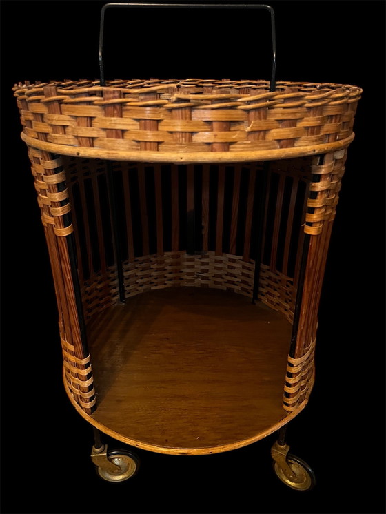 Image 1 of Vintage serving trolley / trolley / bar cart 