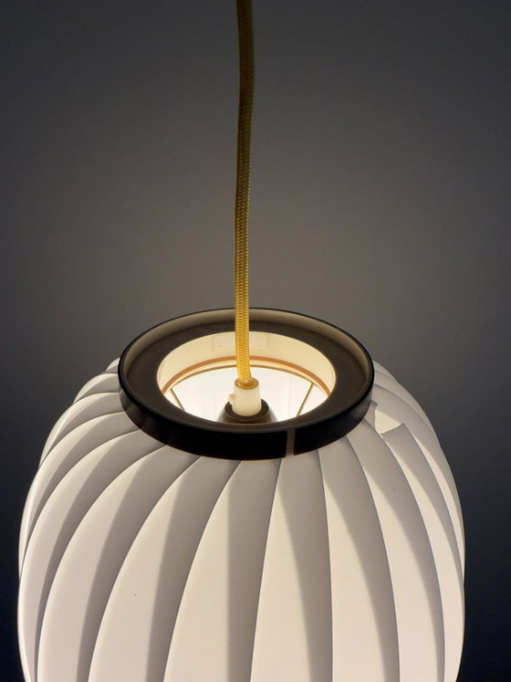 Lampada a sospensione vintage Hoyrup Bojan grande (versione rara) di Lars Schioler - Lampada di design danese (photo 3 of 8)