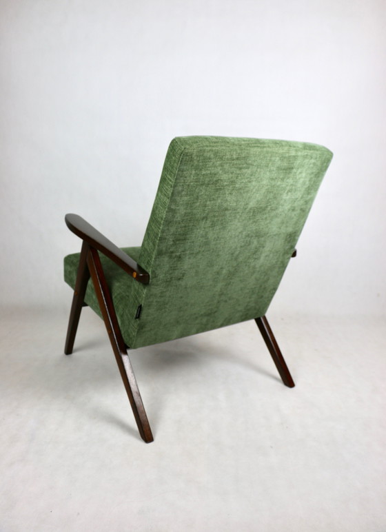 Image 1 of Fauteuil Vintage Vert Olive Modèle B-310, 1970S - Lot de 2 Fauteuils