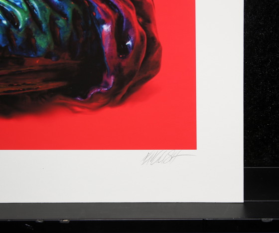 Image 1 of "Mona Lisa Grin" de Ron English, impresión pigmentada firmada 38/200, edición 2020