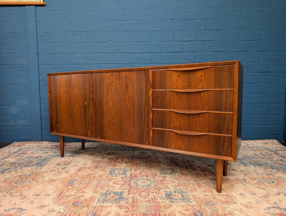 Image 1 of Vintage palissander lowboard, Erling Torvits, jaren 60