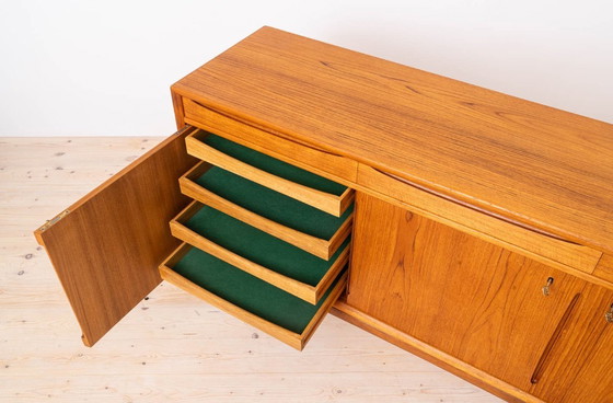 Image 1 of Bruksbo Teak Sideboard, Timeless Scandinavian & Mid Century Modern Design, 1950s