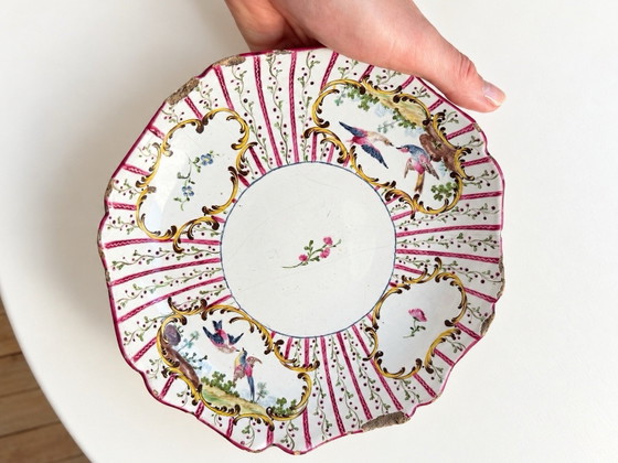 Assiette circa XVIII Aprey, Vaisselle, Céramique, Multicolore (photo 2 sur 11)