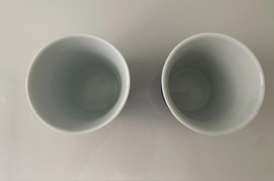 Image 1 of Bodum Bistrobecher 2er-Set blau weiß