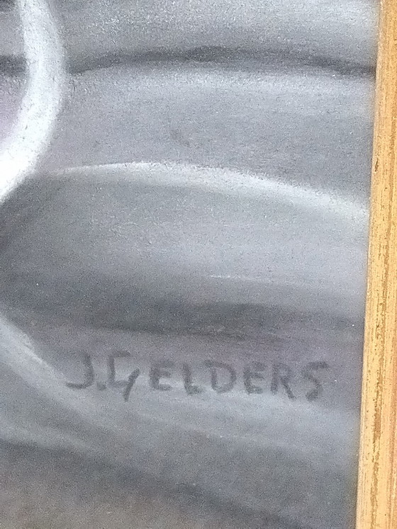 Image 1 of Pastel - Nature Morte aux Fleurs par J. Gelders