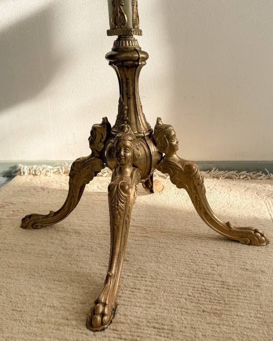 Image 1 of Vintage marble coat rack