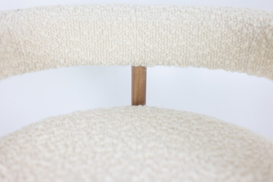 Image 1 of Pair of Bar Stools in Blond Beech. Contemporary work.